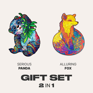 Kids Gift Set #9 (Serious Panda, Alluring Fox)