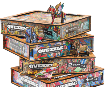 ENTHRALLING WOODEN PUZZLES